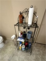 Lot of Miscellaneous Items in Bathroom