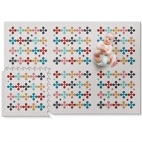 Baby Play Mat Foam Tiles 72x48 (Blossom)