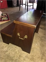 Vintage Thomasville Mahogany Bed Stairs