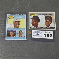 1966 Topps Rookie Stars #16 & #581 Cards