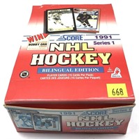 1991 Score Hockey Box, 36 packs