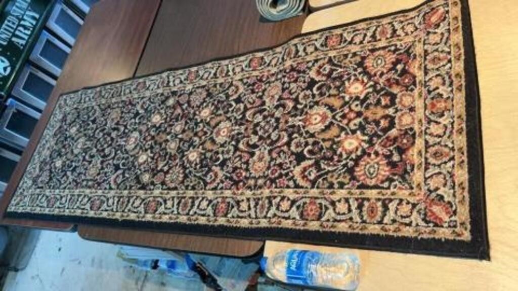 Floral Collection Floor Runner Rug 24in x 67in