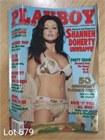 Playboy Vol 50, No 12, 2003, Shannon Doherty