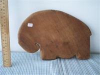 Little Wooden Elephant Cutting Board