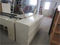 Made Canada Modern White Bedroom Set includes