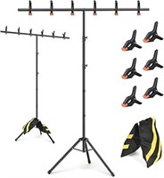 T-Shape Backdrop Stand 8x5FT(HxW), Adjustable