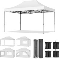 $240  10x15 Heavy Duty Pop Up Canopy Tent w/ Bag