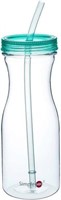 Simple HH Tritan Water Bottle w/ Straw BPA Free