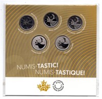 2020 Canada Numis-Tastic 25 Cent Set