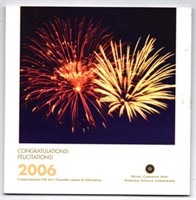 2006 Canada Congratulations Coin Set