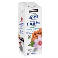 2-PK Kirkland Signature Organic Almond Beverage,