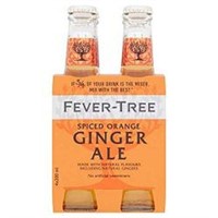 4-Pk Fever Tree: Spiced Orange Ginger Ale, 200ml