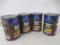 (4) Black Beans Organic, Dunya Harvest 398ml
