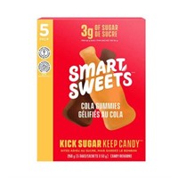 "As-is" 5-Pk 50 g Smart Sweets Cola Gummies