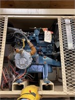 Kubota 3 cyl Diesel Engine in Cage