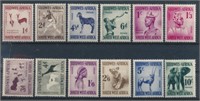 SOUTHWEST AFRICA #249-260 MINT VF-EXTRA FINE NH