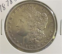 1878S Morgan Silver Dollar