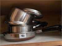 Revereware pots and pans