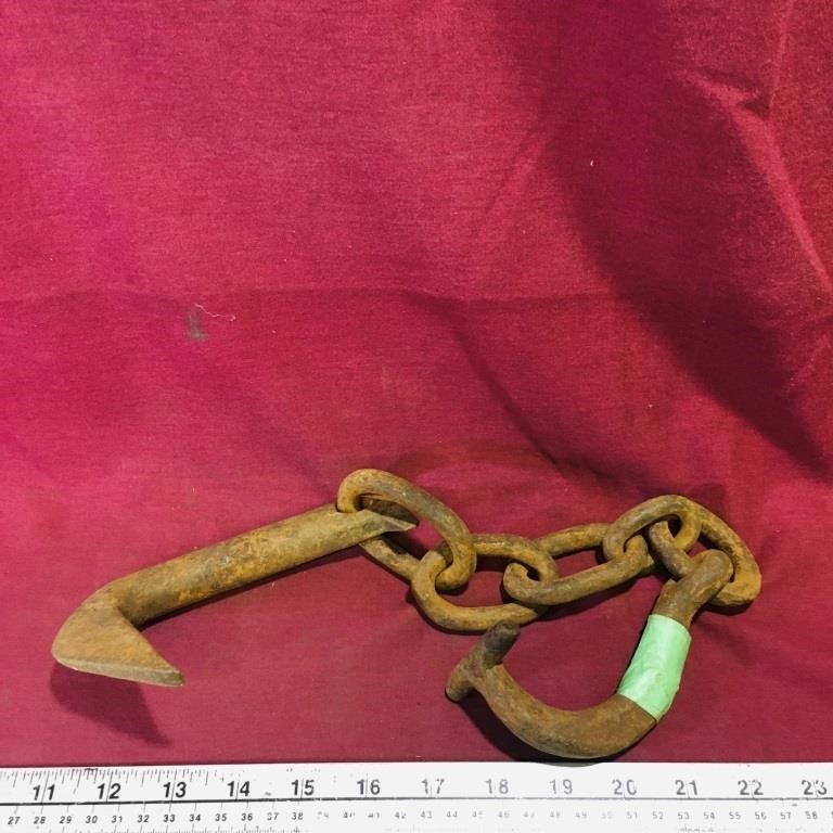 Chain Binder Hook & Short Chain (Vintage)