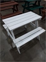 Picnic Wooden Table Small White