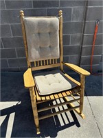Second Cracker Barrel rocking chair with padding