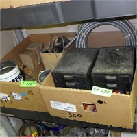 2 BL- ELECTRICAL WIRE, FUSES, WIRE NUTS, ETC