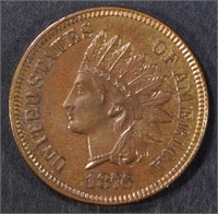 1876 INDIAN CENT  CH UNC