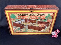FORT APACHE CARRY ALL PLAY SET MARX