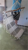 Authentic Mexican hanging string chair (seat: 21"