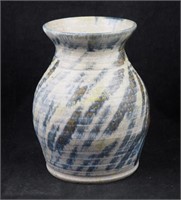 Vintage Original Signed 8" Clay Urn Vase