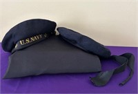 Wool U.S. Vintage Navy Caps