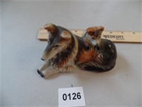 Figurine with 2 dogs, Japan (Black)