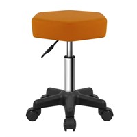 Hexagon Rolling Stool Height Adjustable Stool with