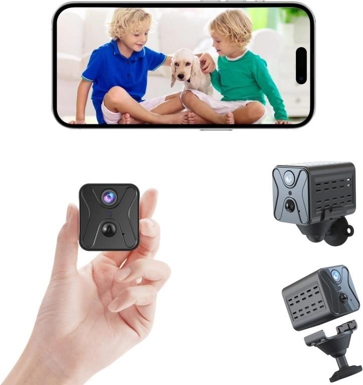 javiscam Mini Camera, Indoor Surveillance Camera,