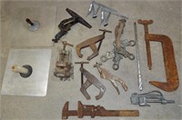Clamps, Hooks, Vise, & Misc.