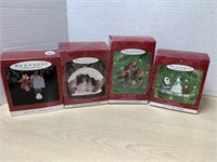 4 Christmas Ornaments (hallmark)