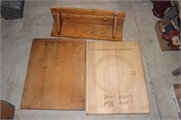 Cutting Boards & Shelf