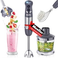 Mueller 800W 3-in-1 Hand Blender, Whisk