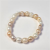 Fresh Water Pearl Flexible Bracelet