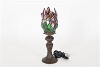 Vintage Tiffany Style Tulip Lamp