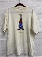 Vintage The Disney Store Embroidered Goofy Shirt