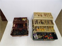2 Tackle Boxes w/ Assorted Tackle