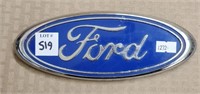 Vintage Metal Ford Emblem