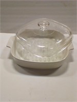 CorningWare dish with lid
