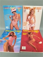 Lot of 4 Playboy's Girls of Summer Books