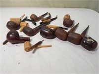 A Variety of Smoking Pipes - A