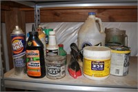 Misc Chemicals on Shelf