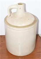 Primitive stoneware 2 gallon whiskey jug