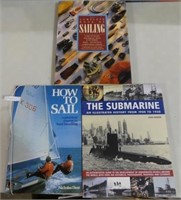 SAILING & SUBMARINE BOOKS