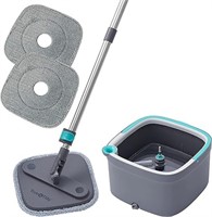 USED - True & Tidy, True Clean Spin Mop and Bucket